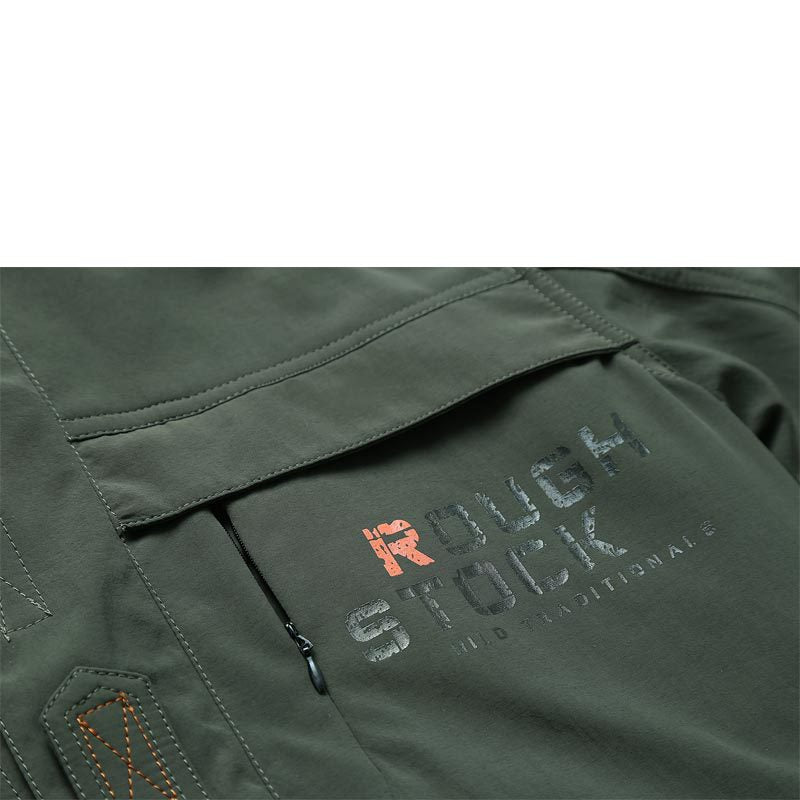 Men's field jacket with mesh lining, hood, and multifunctional pockets Mune Fashion