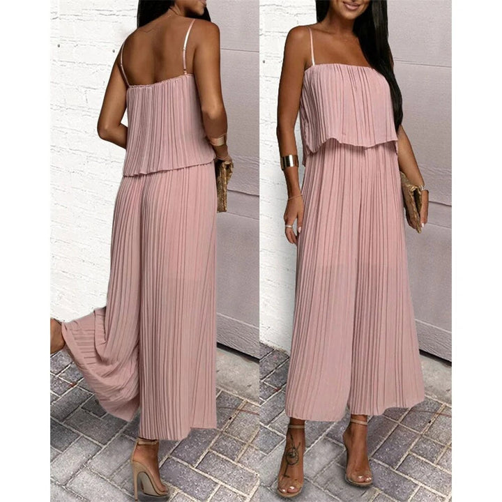 Mune Fashion | Elegant Pleated Jumpsuit