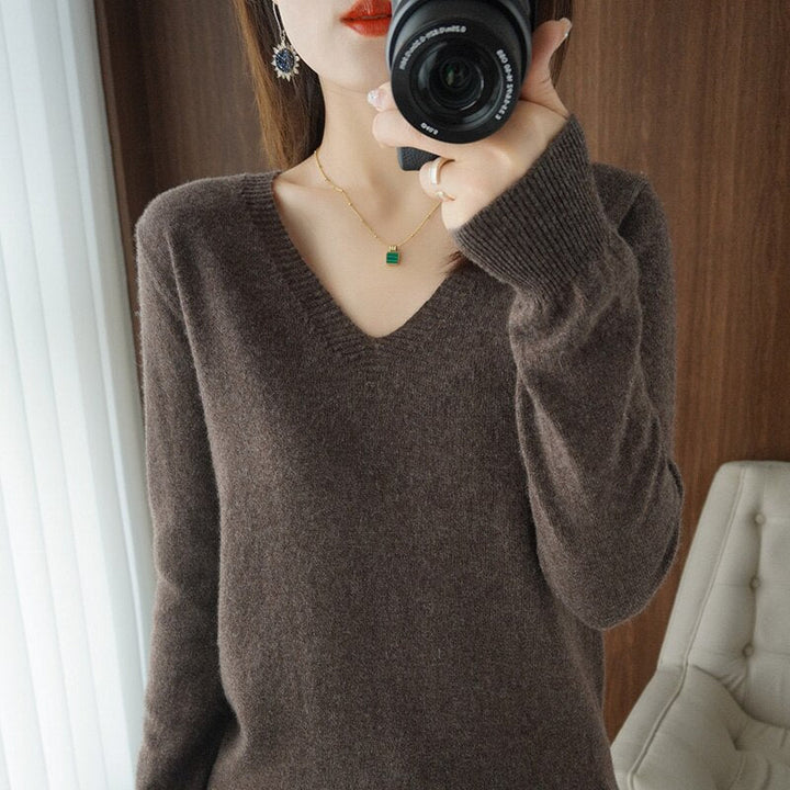 Mune | V-Neck Made Of Cashmere