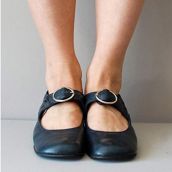Mune Fashion | Orthopedic Vintage Shoes with Round Toe