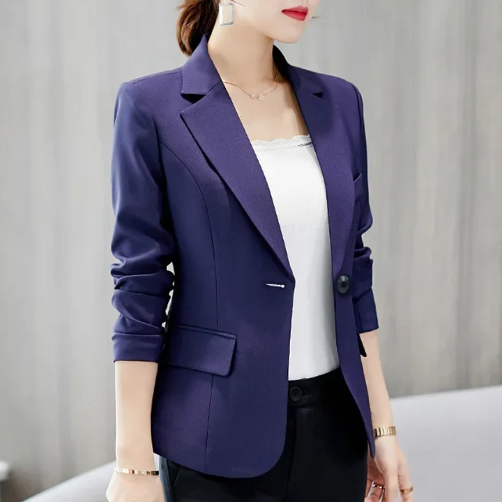 Women's Tailored Slim Fit Office Blazer