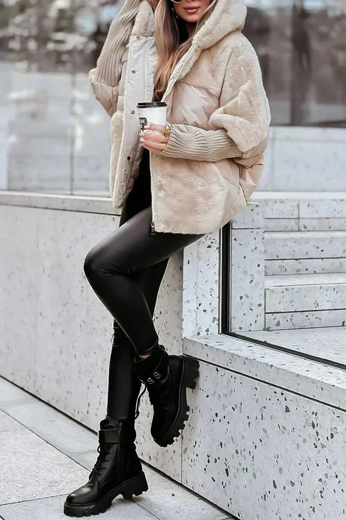 Mune | Women's Winter Fleece Jacket Elegant Luxury with Cuddle Factor