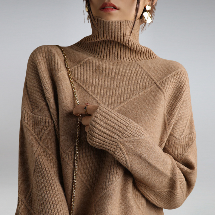 Mune | Soft Cashmere Women's Turtleneck Sweater