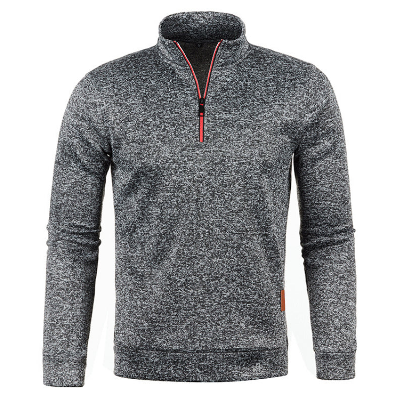 Mune | Sweater - Warm knit sweater with polo collar