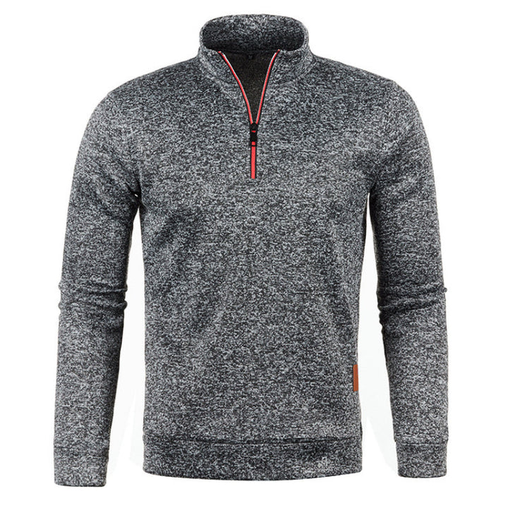 Mune | Sweater - Warm knit sweater with polo collar