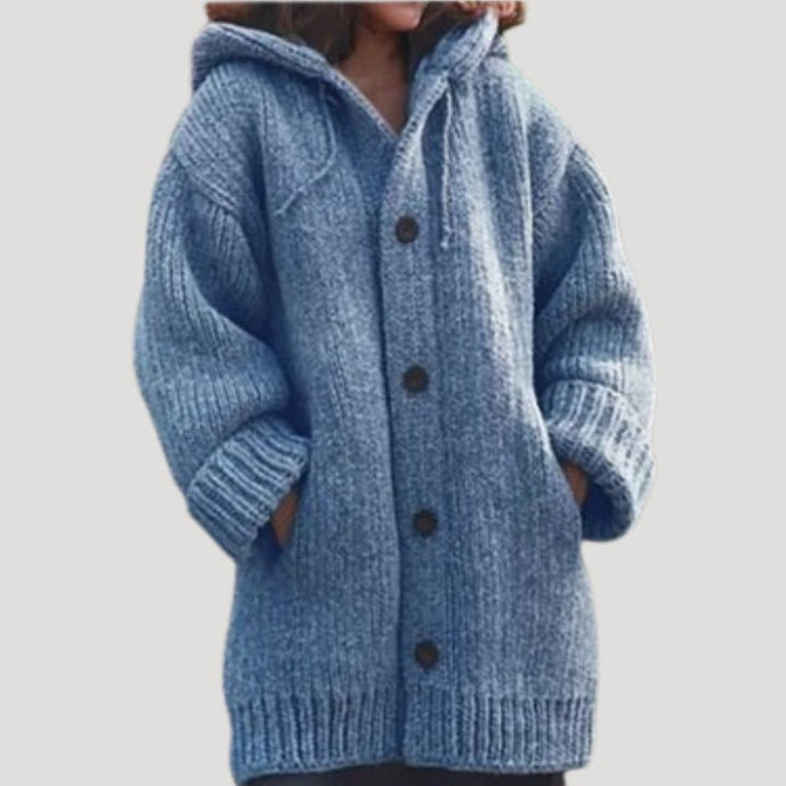 Mune | Women's chunky knitted wool winter coat