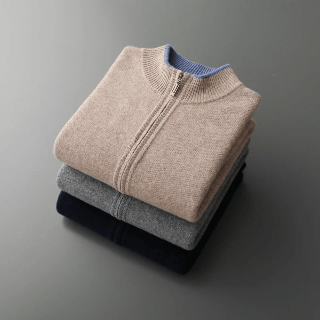 Mune Fashion | Cashmere Zip Jacket