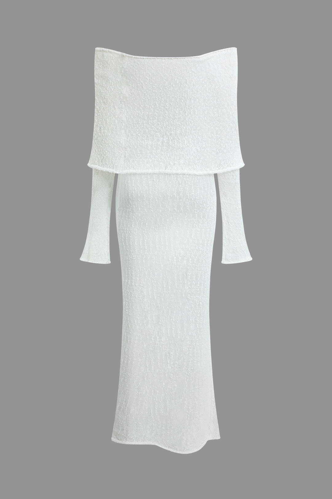 Mune | Maxi Dress In Knit Without Shoulders