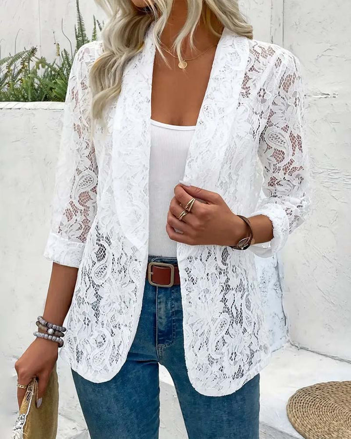 Mune Fashion | Elegant Blazer with Lace