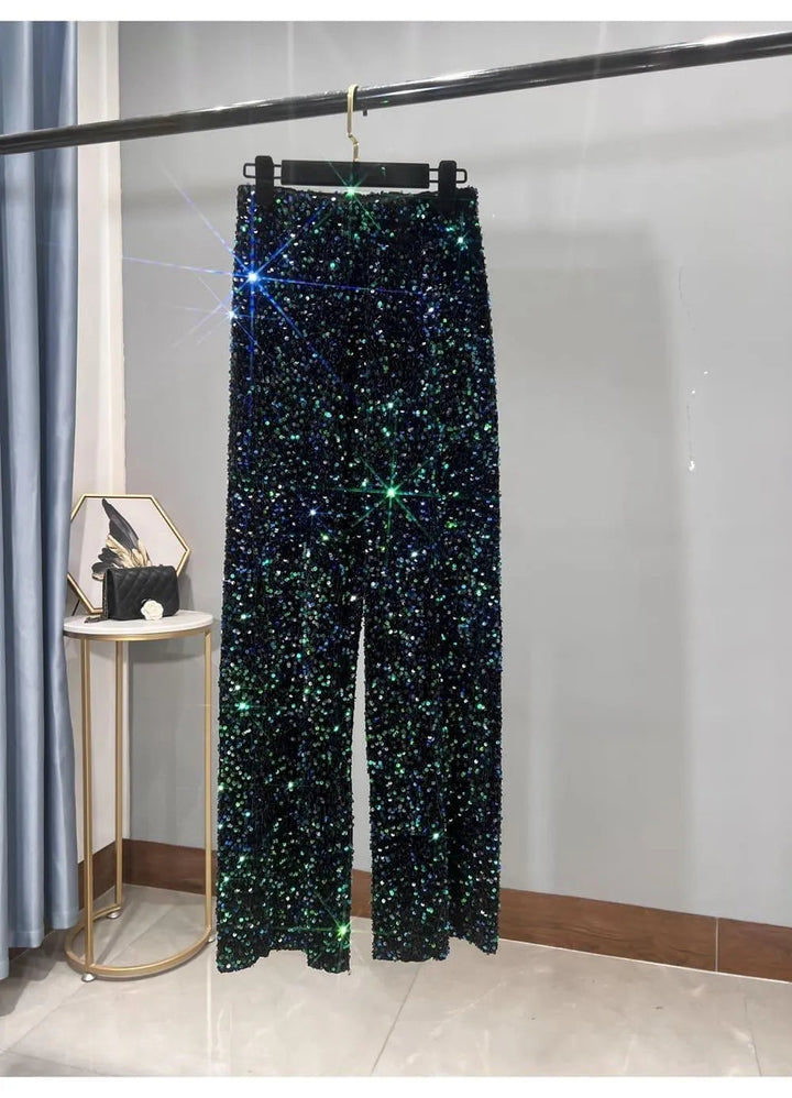 Mune | Wide Sun Pants with Sequins