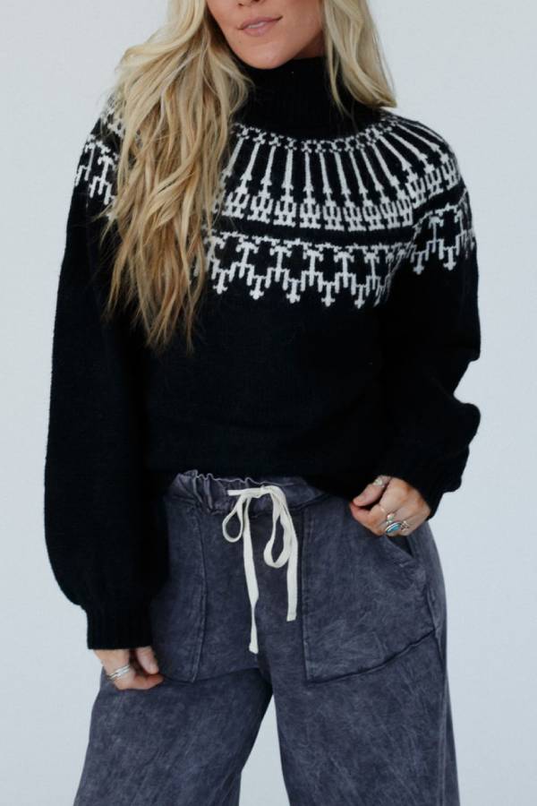 Mune | Christmas Thickened Turtleneck Long Sleeve Knitted Sweater