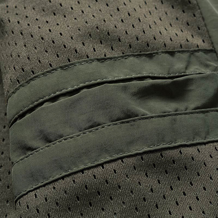 Men's hooded softshell jacket with mesh lining and multifunctional zip pockets Mune Fashion