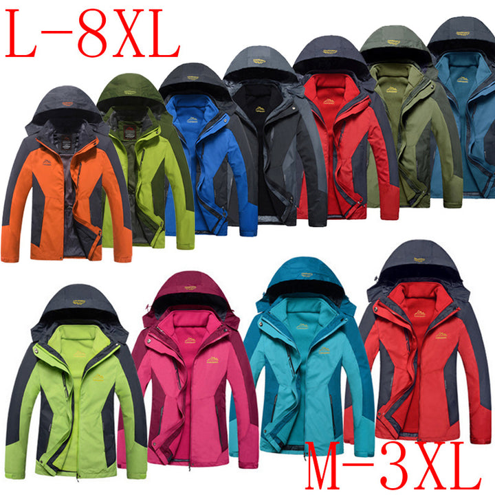 Men's Waterproof and Breathable Outdoor Softshell Jacket with Hood Mune Fashion