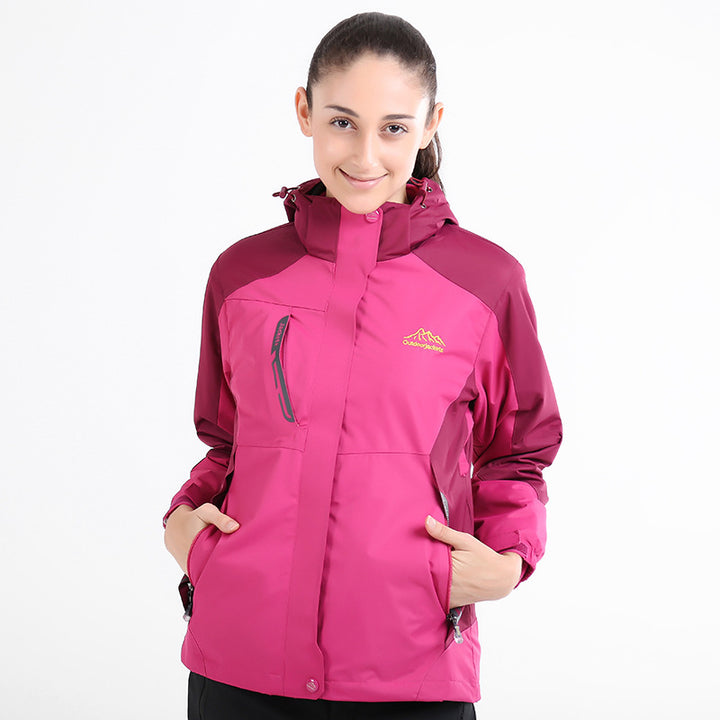 Men's Waterproof and Breathable Outdoor Softshell Jacket with Hood Mune Fashion
