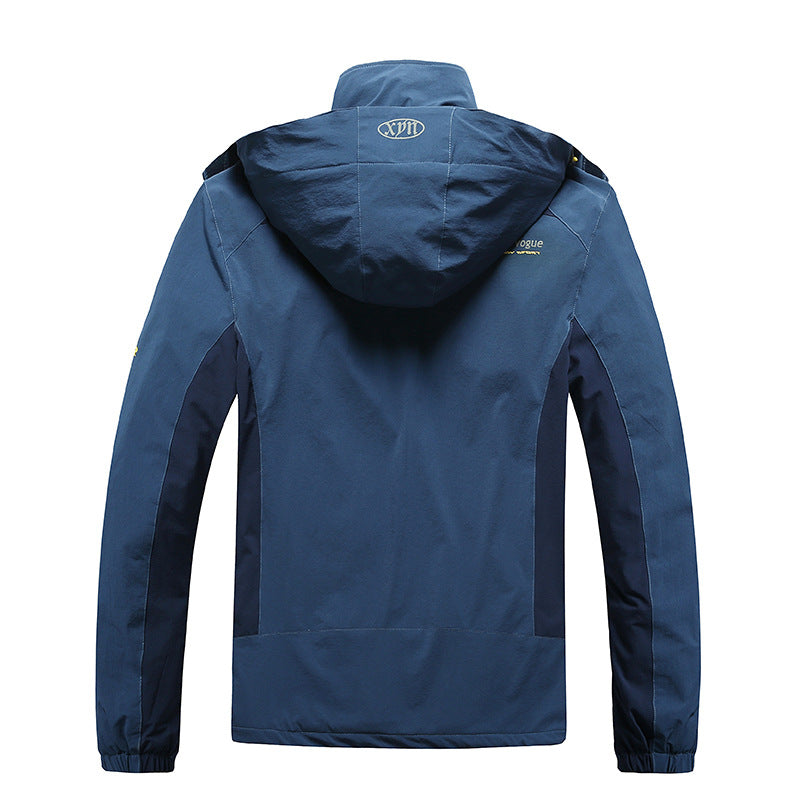 Unisex Softshell Outdoor Jacket with Breathable Membrane and Adjustable Hood Mune Fashion