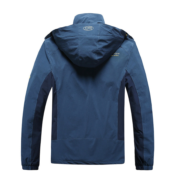Unisex Softshell Outdoor Jacket with Breathable Membrane and Adjustable Hood Mune Fashion