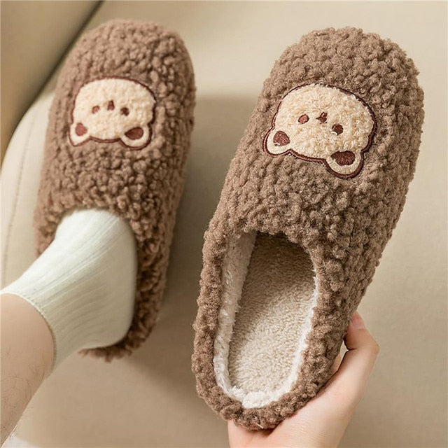 Mune | Animal print slippers