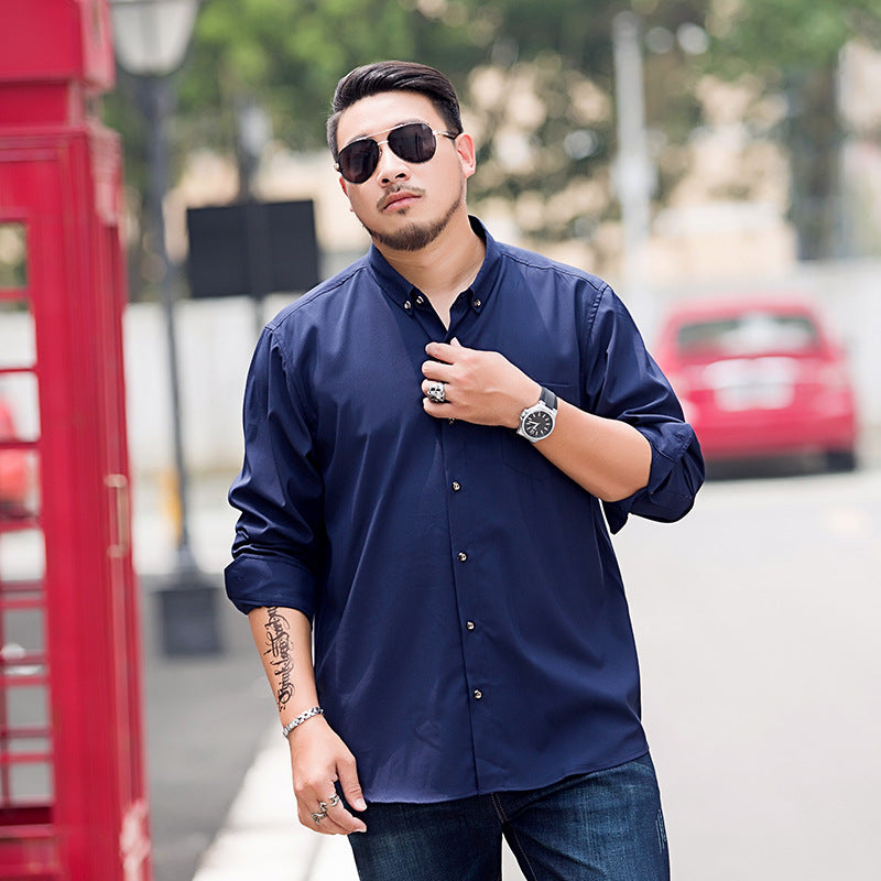 Men's Loose Fitting Button-Down Shirt with Chest Pocket Mune Fashion