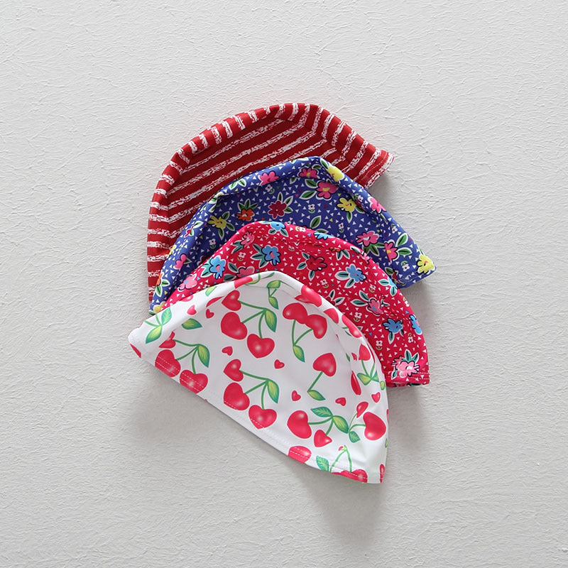 Ladies swimming cap with colorful flower pattern Mune Fashion