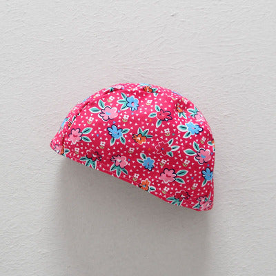 Ladies swimming cap with colorful flower pattern Mune Fashion