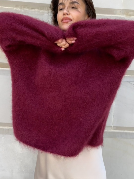 Mune | Soft Mohair Knitted Sweater