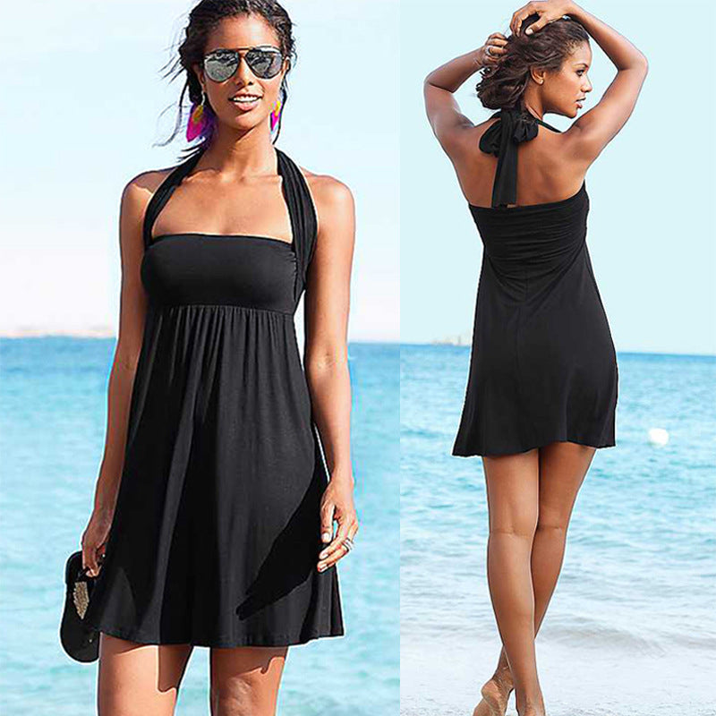Women's Beach Dress with Variable Wearing Option Mune Fashion