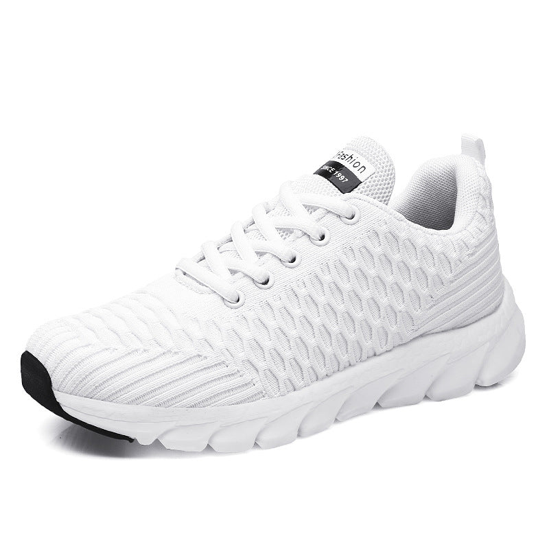 Women's lightweight breathable knitted sneakers with cushioned comfort footbed Mune Fashion
