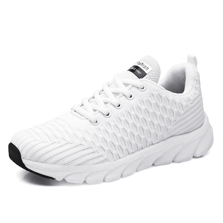 Women's lightweight breathable knitted sneakers with cushioned comfort footbed Mune Fashion