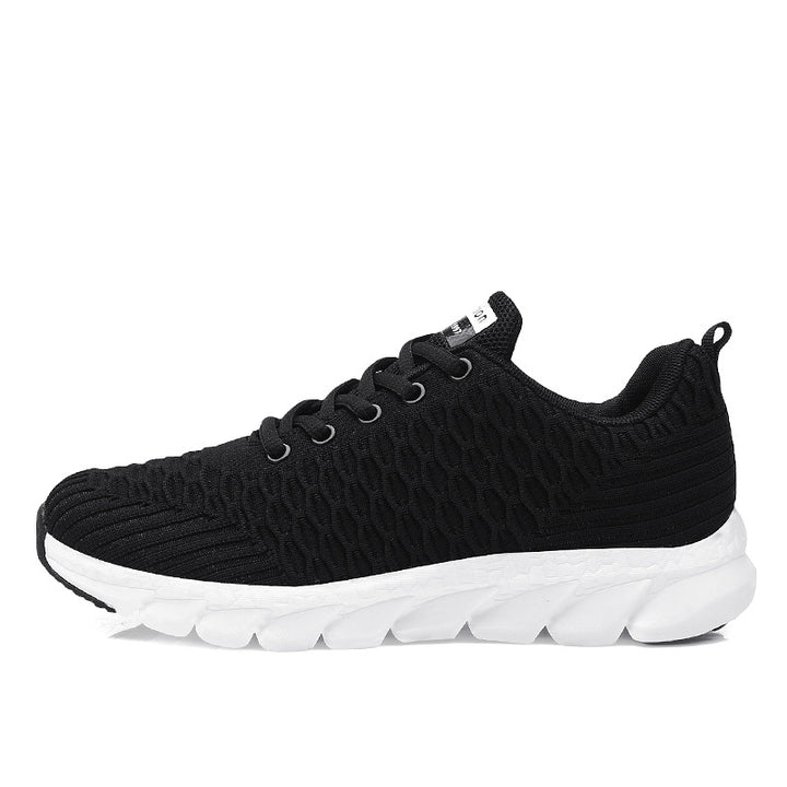 Women's lightweight breathable knitted sneakers with cushioned comfort footbed Mune Fashion