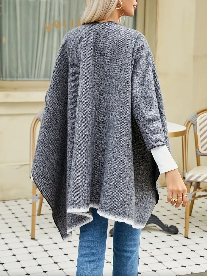 Mune | Cashmere Poncho Retro & Stylish