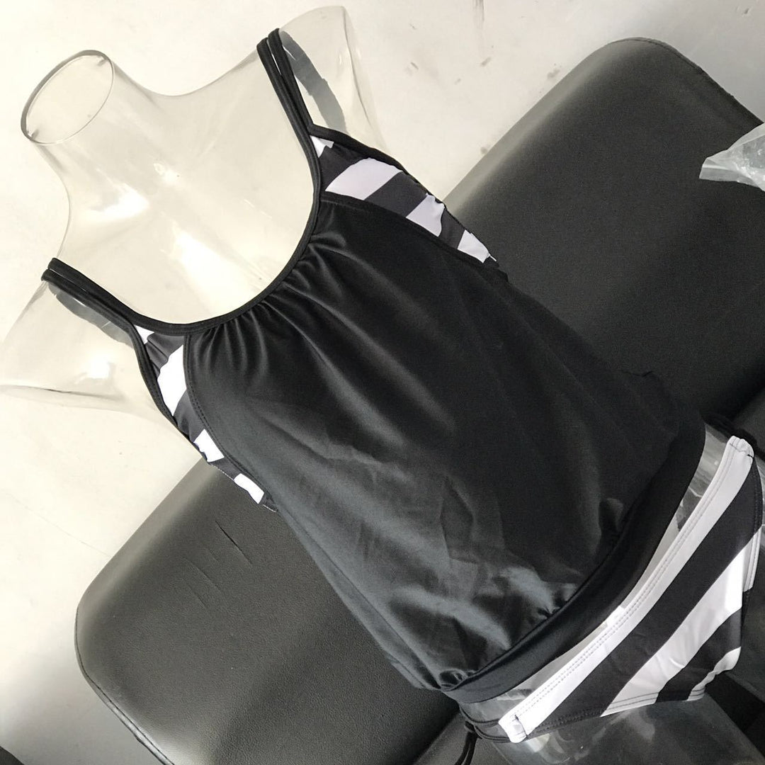 Ladies Tankini with adjustable straps and oversized cut Mune Fashion