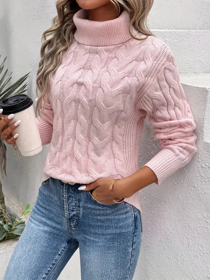 Mune | Cable Knit Turtleneck Sweater Women