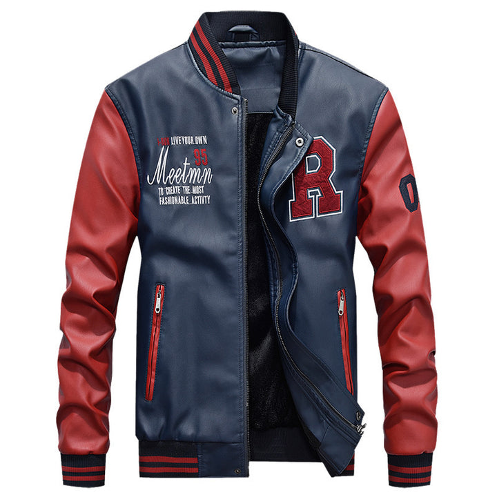 Men's Fashion College Jacket Mune Fashion
