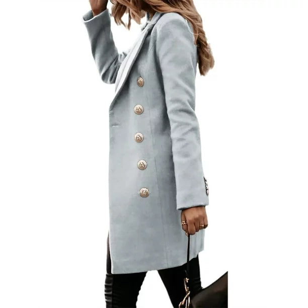 Mune | Solid Color Coat Jacket