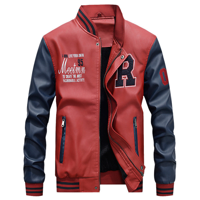 Men's Sporty College Jacket Mune Fashion