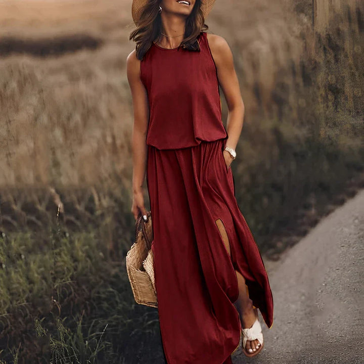 Elegant colorful dress