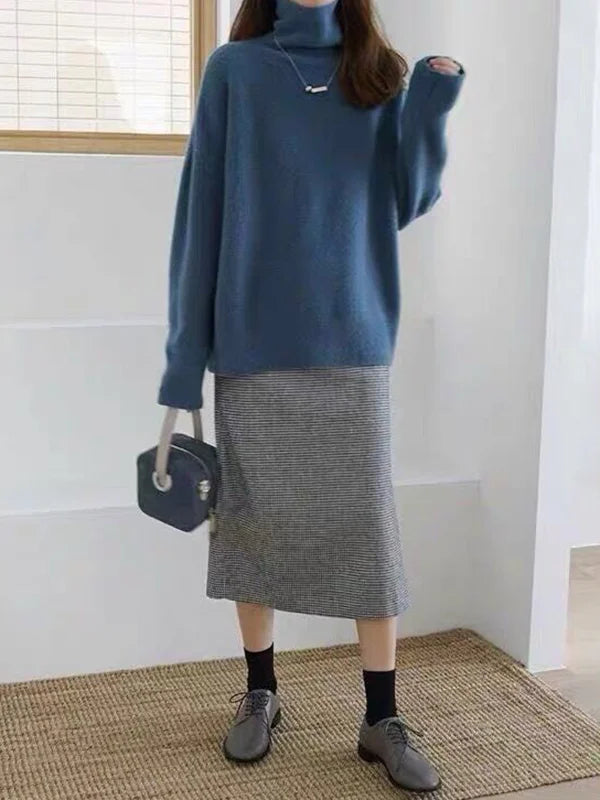 Mune | Casual Cashmere Turtleneck Sweater for Women
