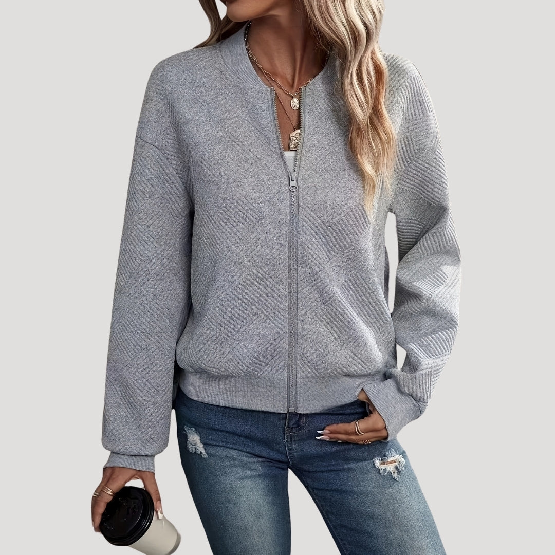 Mune | Women's Bomber Jacket – lightweight casual zip jacket