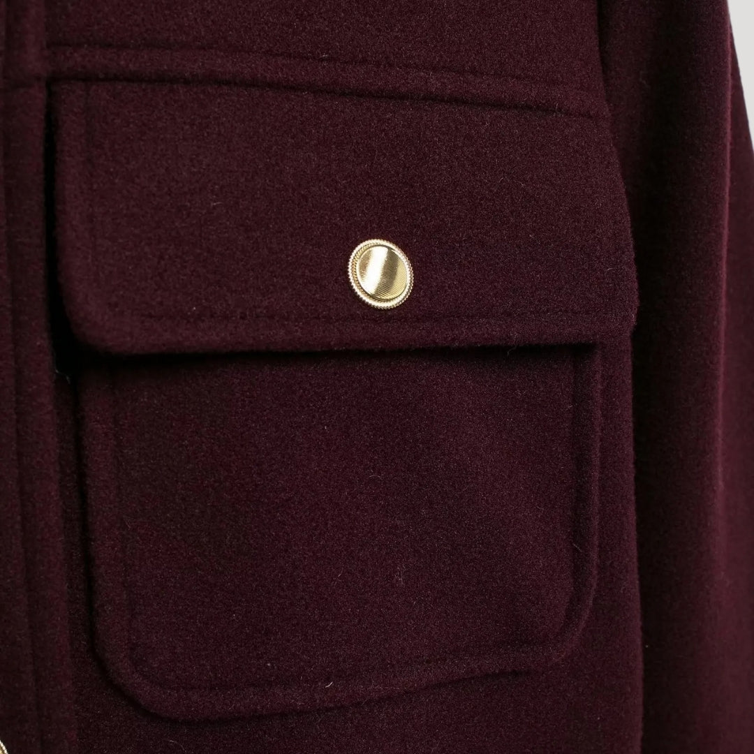 Mune | Structured Wool Blend Button Jacket