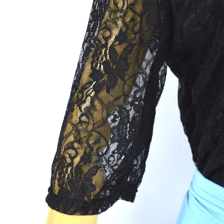 Women Two-Piece Evening Dress with Lace Corset, V-Neck & Maxi Skirt with High Slit Mune Fashion