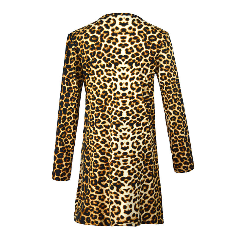Women Loose Swing Dress with Round Neck, A-Line & Long Sleeves Mune Fashion