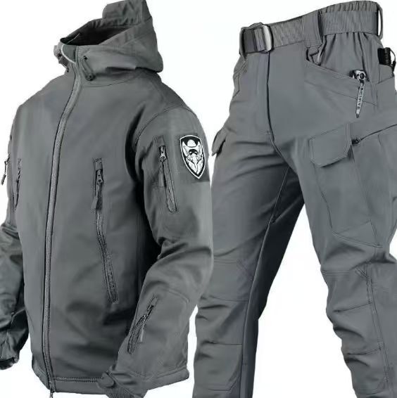 Warm All-Weather Thermal Set Winter Clothing Men