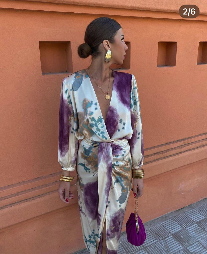 Splash Style long dress