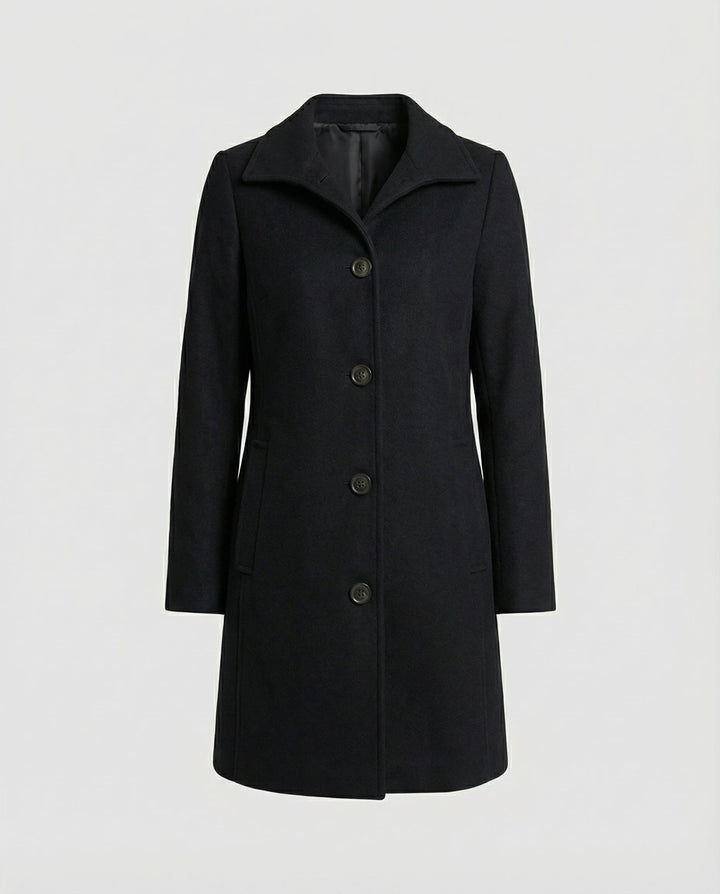 Elegant Single-Breasted Coat Women | Mune Fashion