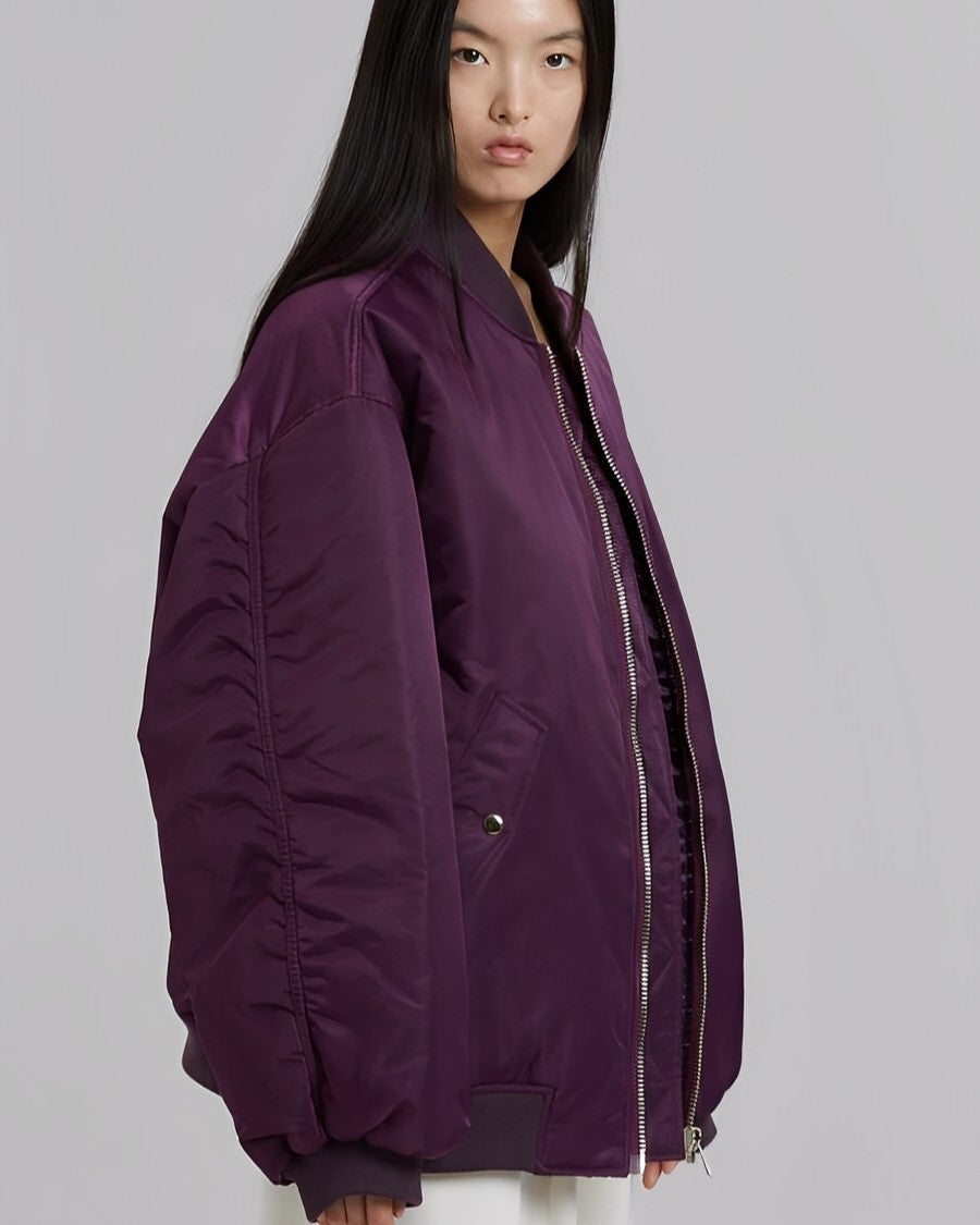 Mune | Casual Oversized Bomber Jacket for Women