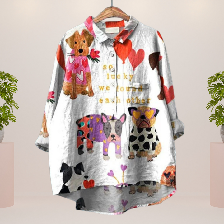 Mune Fashion | Exclusive Women's Shirt with Artistic Print