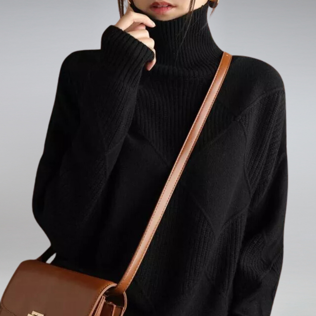 Mune | Soft Cashmere Women's Turtleneck Sweater