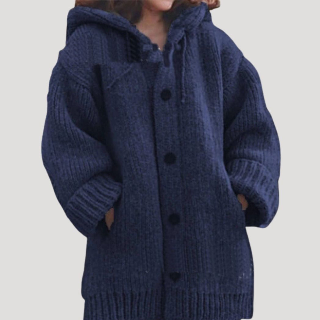 Mune | Women's chunky knitted wool winter coat