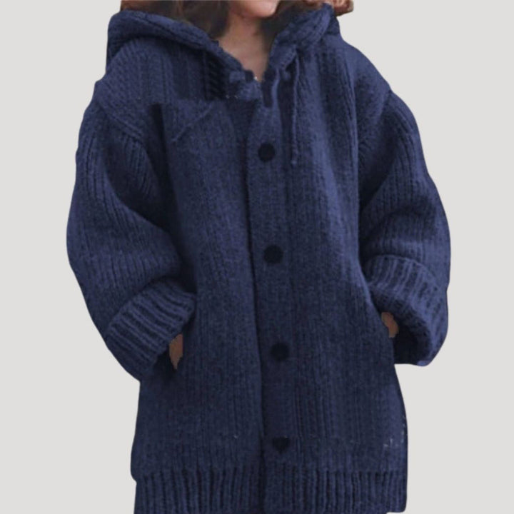 Mune | Women's chunky knitted wool winter coat