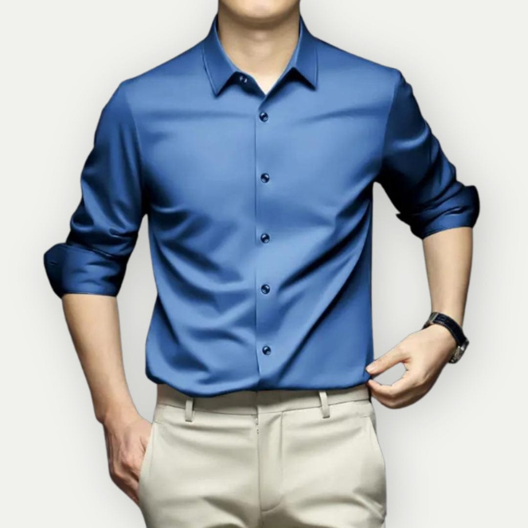 Wrinkle-free, non-iron shirt